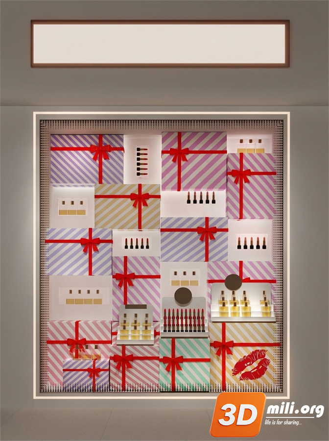 Cosmetic Store Skp Files 